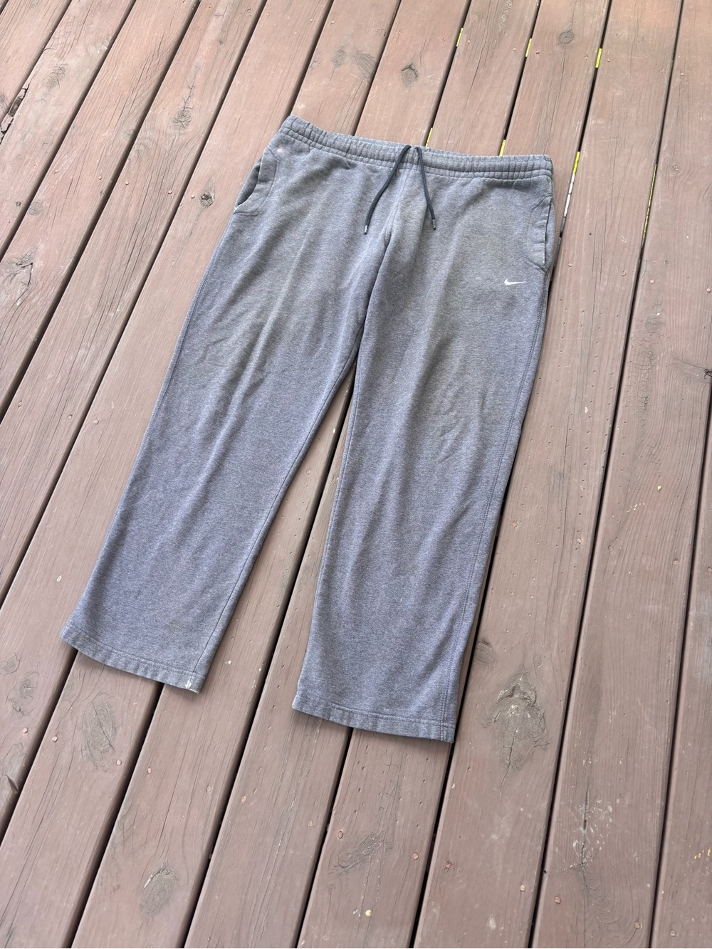 Nike Baggy Sweatpants Sz XL Grey Vintage Athletic Dept